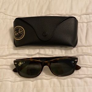 POLARIZED Original wayfarer tortoise RAY-BAN sunglasses